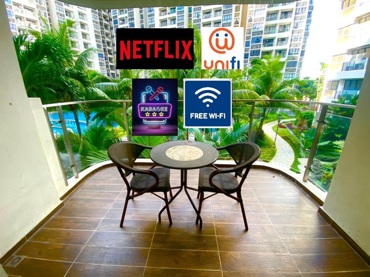 Country Garden Danga Bay W Pool View,karaoke,wifi,netflix Apartemen *
